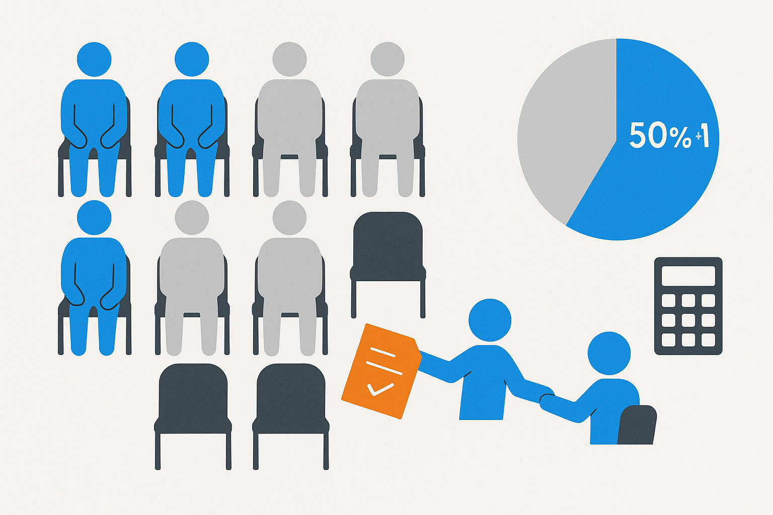 Calcul du quorum et des voix en assemblee de copropriete au Quebec