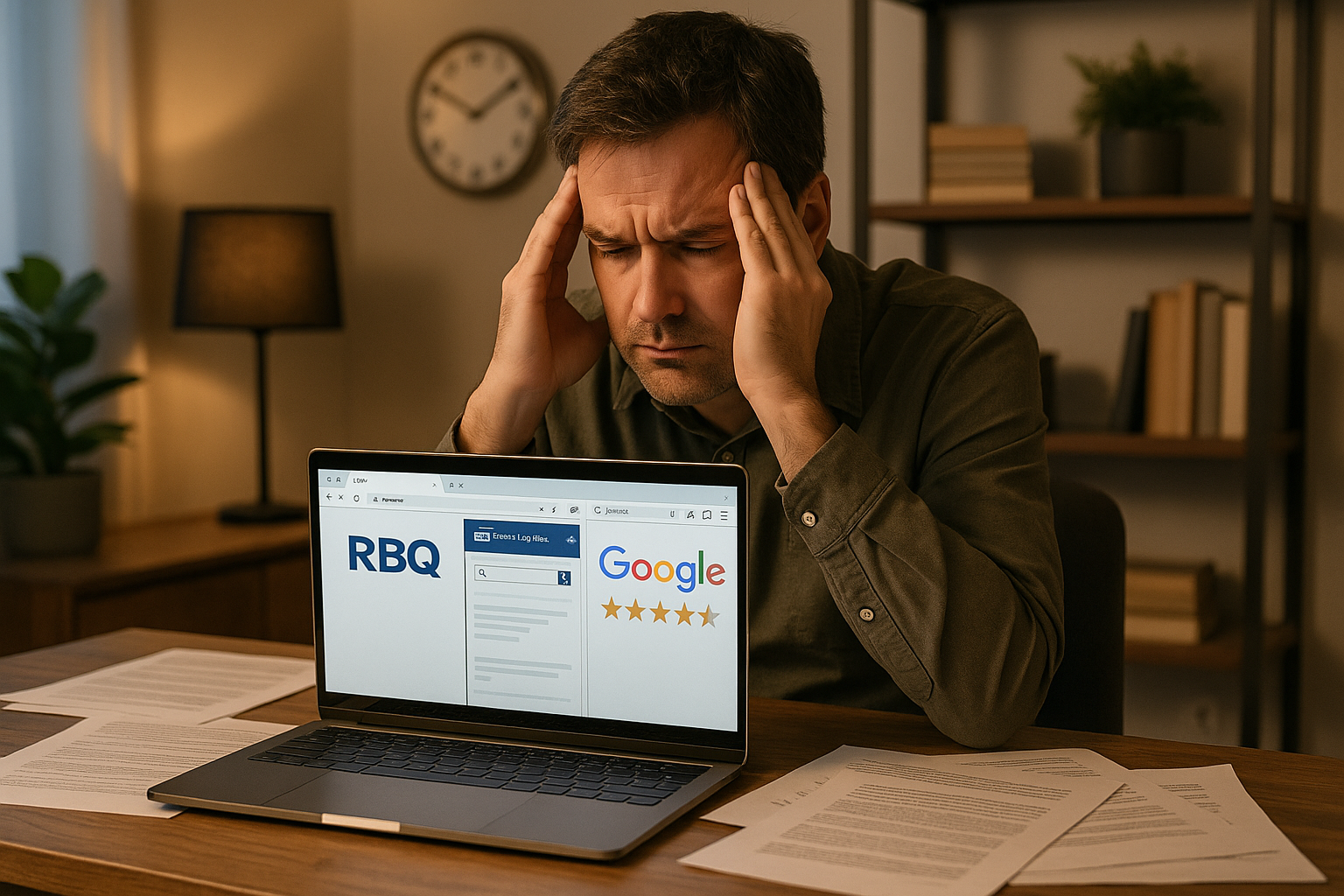 Gestionnaire benevole consultant plusieurs sites web pour verifier un entrepreneur en copropriete